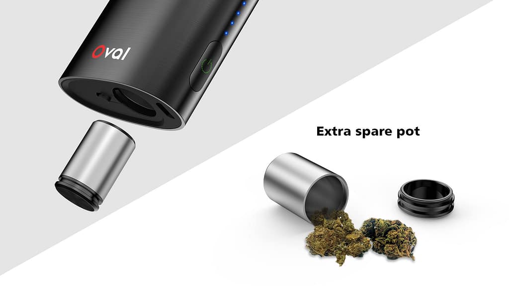 Oval extra spare pot Oval extra spare pot